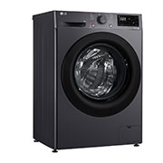 LG 8 kg, Nozik kir yuvish mashinasi, Steam™, Elegant dizayn, left view, F2V3PS6J, thumbnail 10