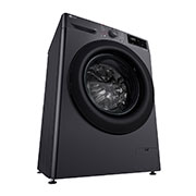 LG 8 kg, Nozik kir yuvish mashinasi, Steam™, Elegant dizayn, Right perspective, F2V3PS6J, thumbnail 13