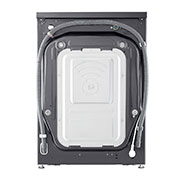 LG 8 kg, Nozik kir yuvish mashinasi, Steam™, Elegant dizayn, back view, F2V3PS6J, thumbnail 15