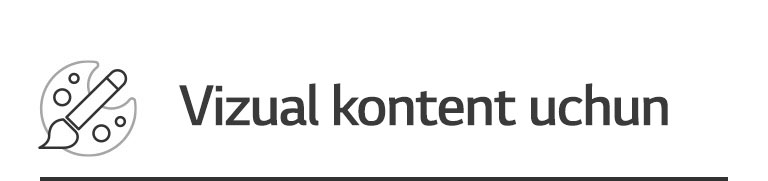 LG 49WL95C Vizual kontent uchun