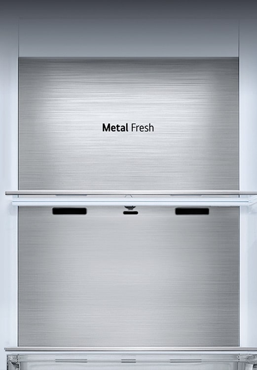 “Metal Fresh” logotipiga ega Metal Fresh panelining old tomondan koʻrinishi.