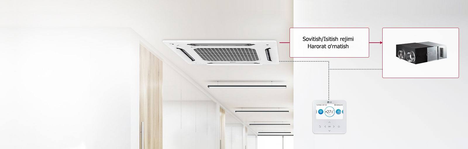 Havoni yaxshilash tizimi bilan qoʻshilib ishlay oladi