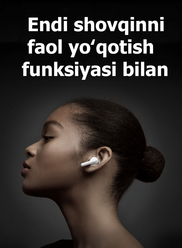 Endi faol shovqin bosish bilan