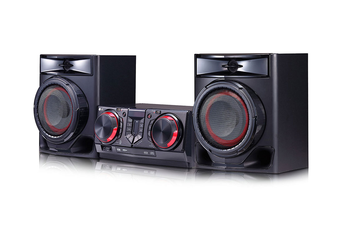 LG XBOOM CJ44 minitizimi, 480 Vt, Karaoke funksiyasi, DJ funksiyasi, CJ44, CJ44, thumbnail 5