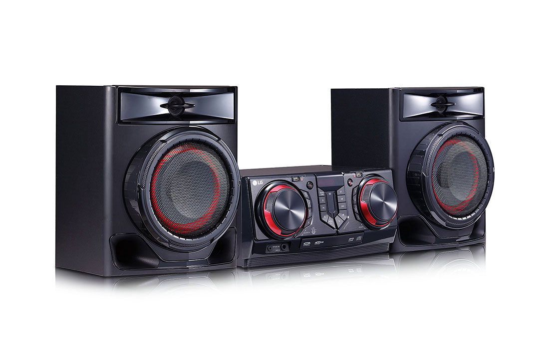 LG XBOOM CJ44 minitizimi, 480 Vt, Karaoke funksiyasi, DJ funksiyasi, CJ44, CJ44, thumbnail 6