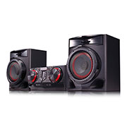 LG XBOOM CJ44 minitizimi, 480 Vt, Karaoke funksiyasi, DJ funksiyasi, CJ44, CJ44, thumbnail 7