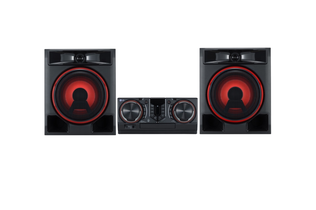 LG XBOOM, audiotizim, 950 Vatt, 950 Vt, Karaoke funksiyasi, Fon chirogʻi, Vokal effektlar, CL65DK, CL65DK, thumbnail 2