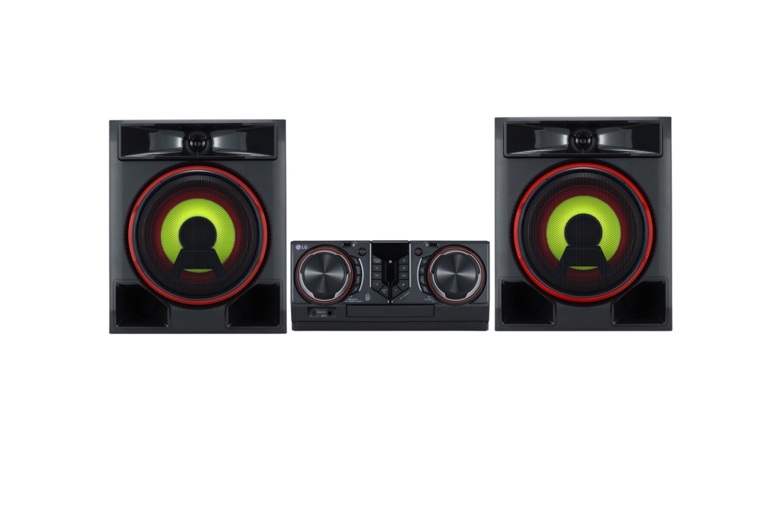 LG XBOOM, audiotizim, 950 Vatt, 950 Vt, Karaoke funksiyasi, Fon chirogʻi, Vokal effektlar, CL65DK, CL65DK, thumbnail 3