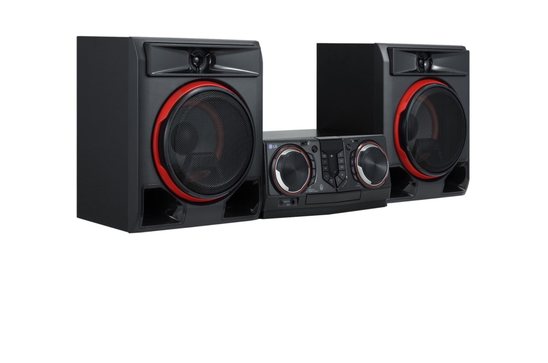 LG XBOOM, audiotizim, 950 Vatt, 950 Vt, Karaoke funksiyasi, Fon chirogʻi, Vokal effektlar, CL65DK, CL65DK, thumbnail 6