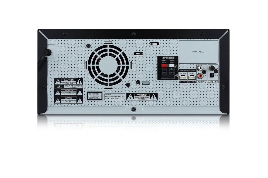 LG XBOOM, audiotizim, 950 Vatt, 950 Vt, Karaoke funksiyasi, Fon chirogʻi, Vokal effektlar, CL65DK, CL65DK, thumbnail 10