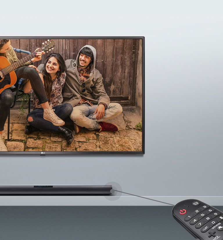 TV pulti bilan boshqarish TV pulti bilan