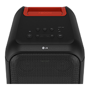 LG XBOOM XL7S, Tepadan ko‘rinishning 45 darajali burchagi. U tugmalar va LG logotipini ko‘rsatmoqda., XL7S, thumbnail 9