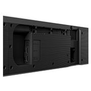 LG Dolby Atmos 3.1 kanalli SG10TY ga ega televizor uchun LG Soundbar, LG Soundbar SG10TY orqa tomonining burchak ostida ko‘rinishi, SG10TY, thumbnail 7