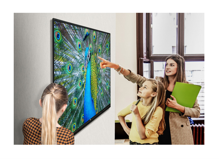 Realistik ranglar, butunlay ichiga kirish hissiyoti