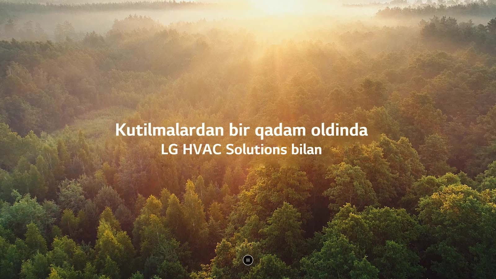 Kutilmalardan bir qadam oldinda LG HVAC Solutions bilan