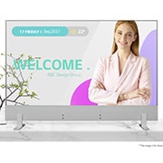 LG 55'' shaffof sensorli displeyi 55EW5G-A | EW5G-A seriyasi | yorqinlik 400 kd/m², FHD, OLED, 55EW5G-A, thumbnail 1