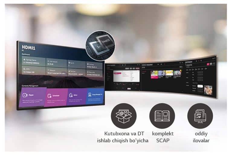 webOS yordamidagi SoC yuqori unumdorligi
