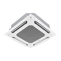 LG Dual Vane Cassette, ichki blok, 36kBTU kvadrat shaklida va havo to‘rtta usulda kengayishi mumkin. 2