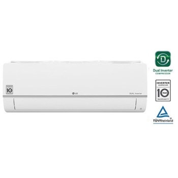 LG  DUALCOOL, DUAL Inverter konditsioneri, 36 m² gacha, sovitish 40% gacha tezroq, shovqinning past darajasi1