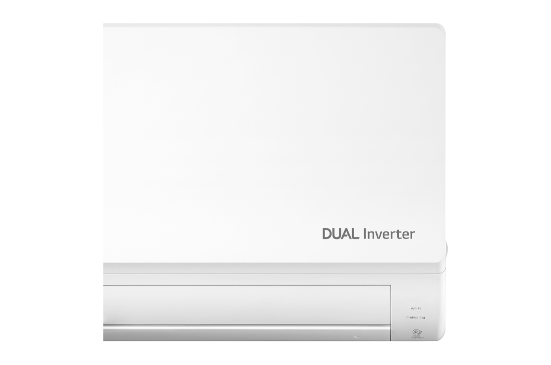 LG DUALCOOL, DUAL Inverter konditsioner, 27 m² gacha, sovitish 40% gacha tezroq, shovqinning past darajasi, P09SP2, thumbnail 5