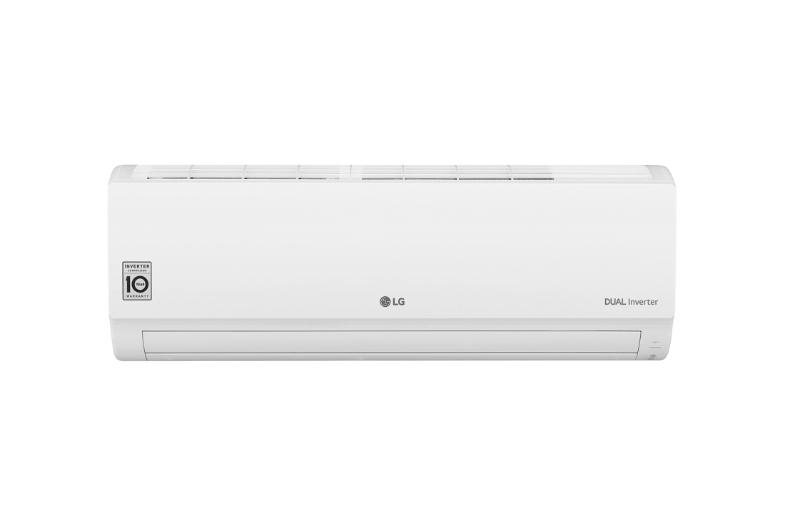 LG  DUALCOOL, Dual Inverter konditsioner, 21 m² gacha, sovitish 40% gacha tezroq, shovqinning past darajasi, P07SP2