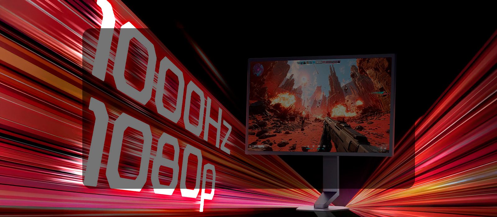 LG 1000 Gs EKRAN YANGILANISH TEZLIGIGA EGA DUNYODAGI ILK FULL HD O‘YIN MONITORINI TAQDIM ETADI
