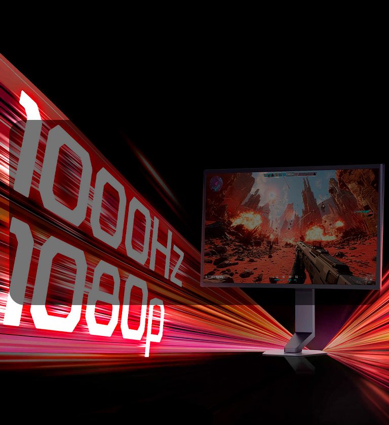 LG 1000 Gs EKRAN YANGILANISH TEZLIGIGA EGA DUNYODAGI ILK FULL HD O‘YIN MONITORINI TAQDIM ETADI