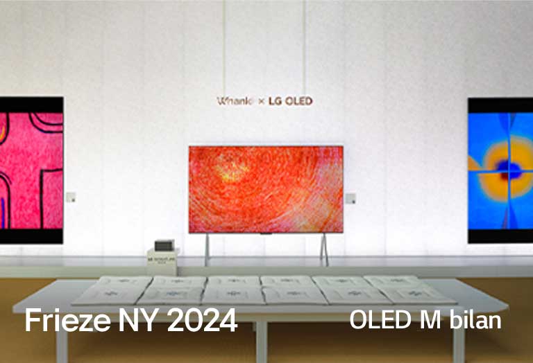 OLED M televizorida tasvirlangan san’at asari.