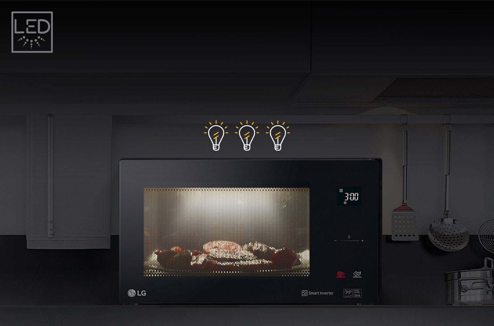 Yorqin ichki LED chiroq