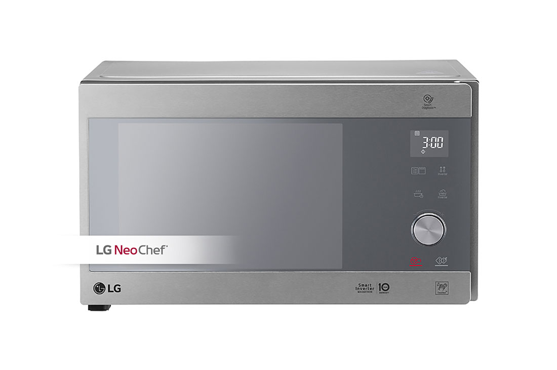 LG Grill funksiyasiga va Smart Inverter texnologiyasiga ega mikrotoʻlqinli pech, MB63W35GIH, MH6565CIR