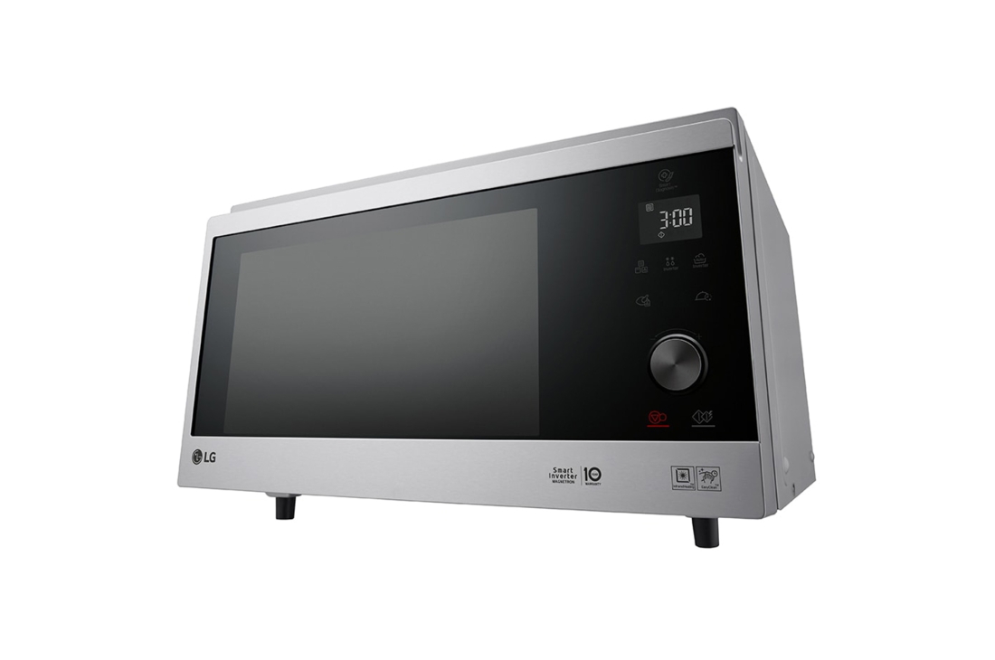 LG NeoChef mikrotoʻlqinli pechi, 39 L, Konveksiya, 1900 W, Smart Inverter, EasyClean, Toblab pishirish, MJ3965AIS, MJ3965AIS, thumbnail 9