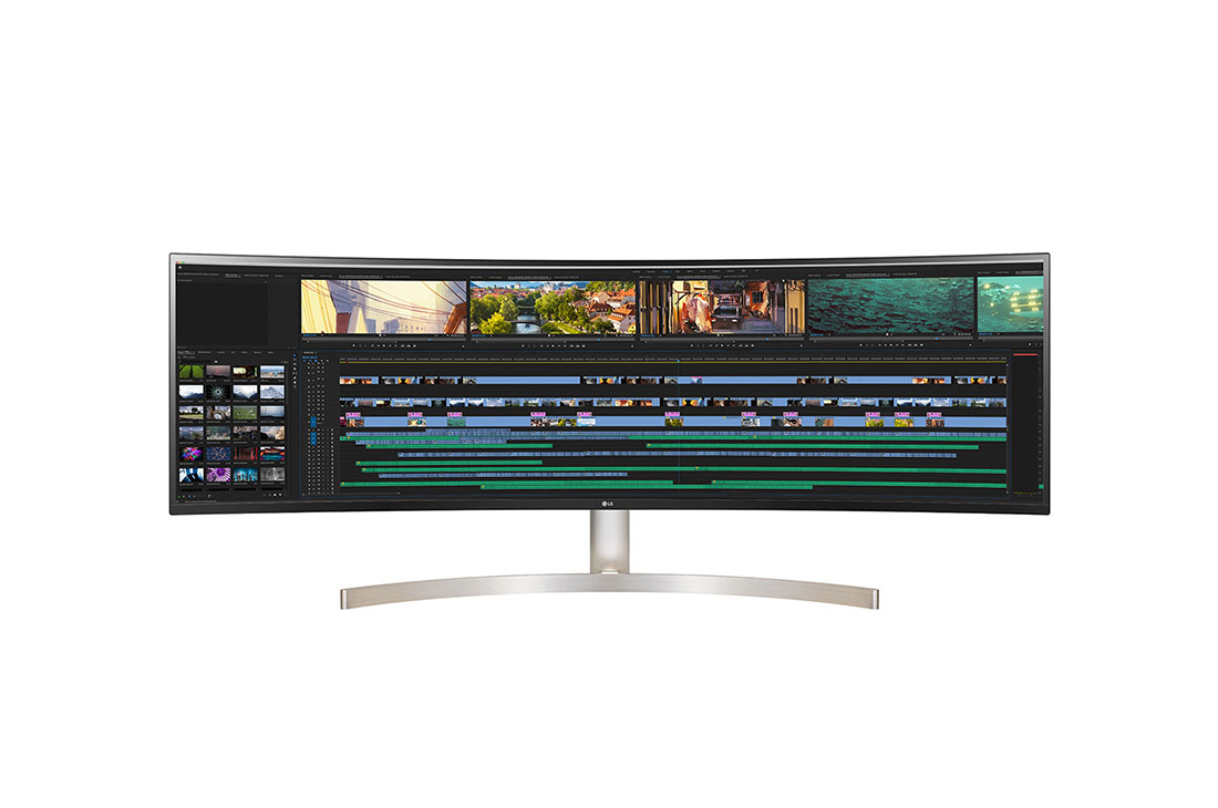 LG 49'' DQHD UltraWide monitori, 49WL95C-W