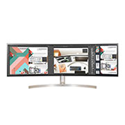 LG 49'' DQHD UltraWide monitori, 49WL95C-WE, thumbnail 2