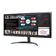 LG Tomonlari 21:9 nisbatdagi 34 duymli UltraWide™ Full HD IPS va AMD FreeSync™ monitorlari , 34WP500-B, thumbnail 2