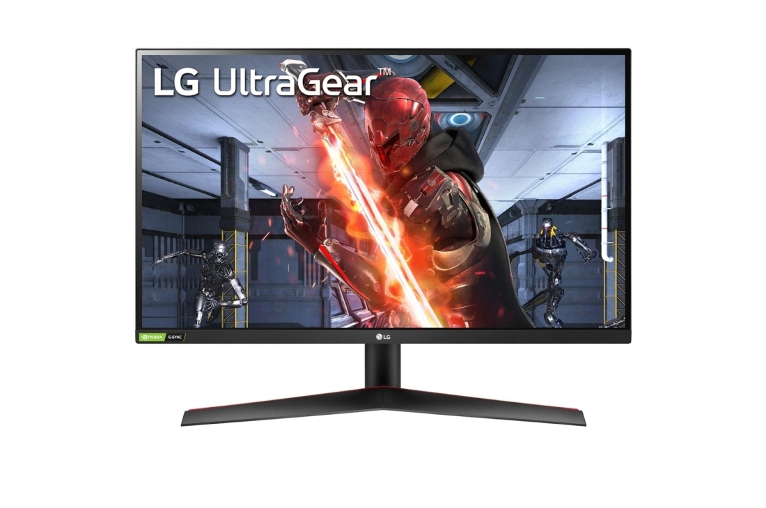 LG UltraGear™ Full HD IPS 27 dyuymli oʻyin monitori, 1 ms (GTG) va NVIDIA® G-SYNC® bilan mos keluvchi, 27GN600-B