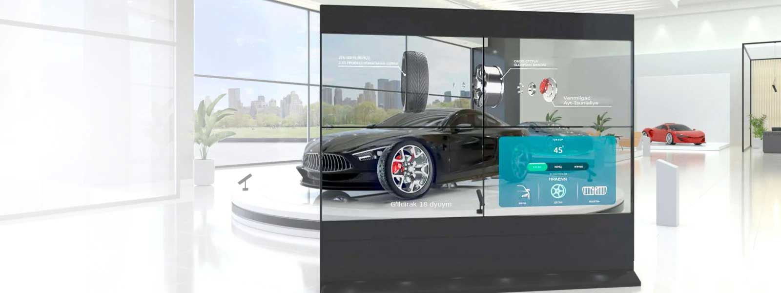 OLED shaffof sensorli ekranlar