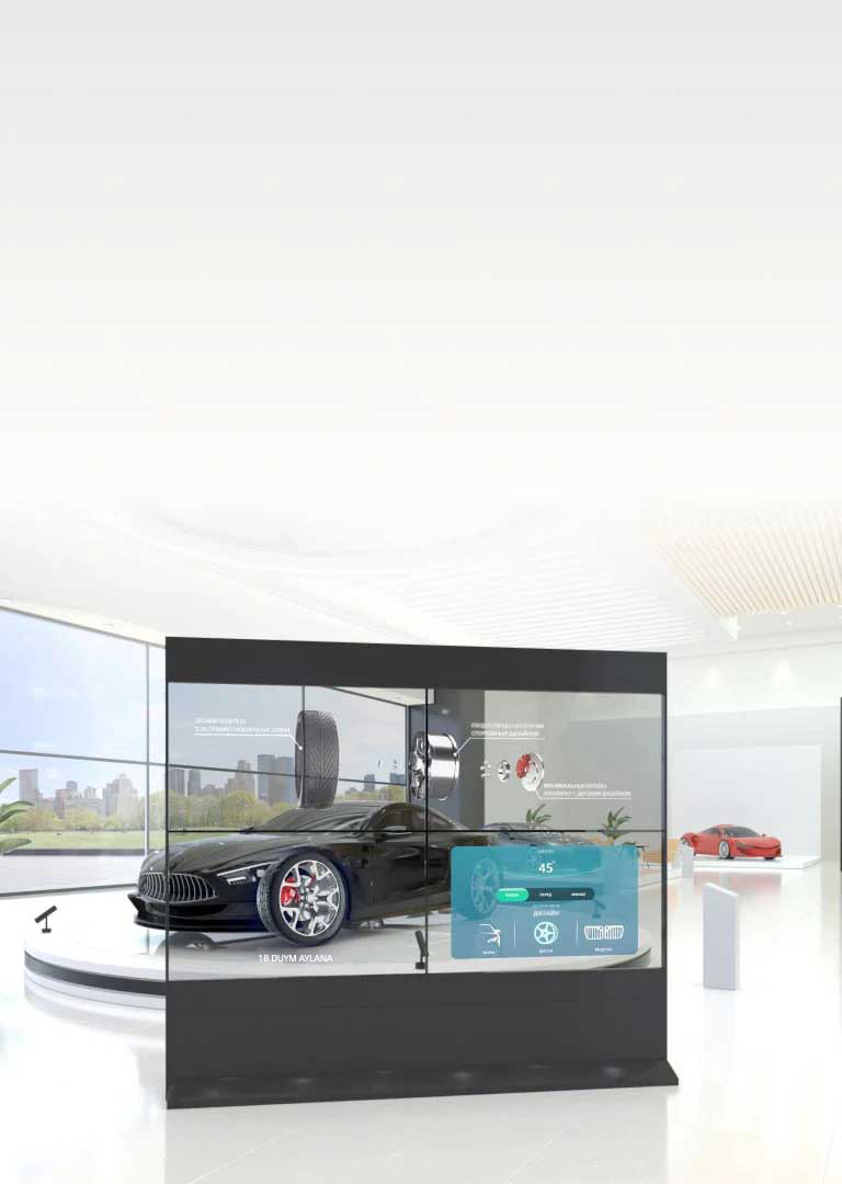 OLED shaffof sensorli ekranlar