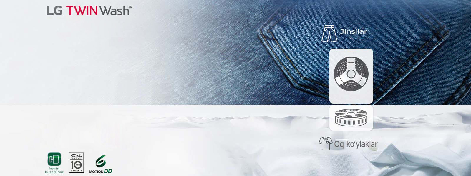 Ikki tomonda aylanishni bir paytda amalga oshiradigan dunyodagi ilk kir yuvish mashinasi