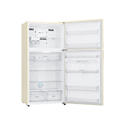 LG Hajm 592 l |  Yuqori muzlatgich kamerali LG sovutgich | Qaymoq rang | DoorCooling⁺™ | Linear Inverter Compressor, GR-H802HEHZ, thumbnail 12