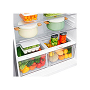 LG Hajm 592 l |  Yuqori muzlatgich kamerali LG sovutgich | Kulrang | DoorCooling⁺™ | Linear Inverter Compressor, GR-H802HMHZ, thumbnail 3