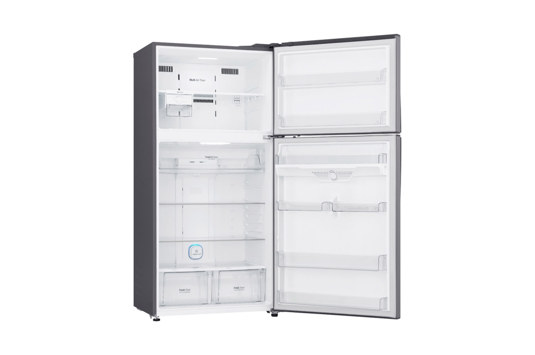 LG Hajm 592 l |  Yuqori muzlatgich kamerali LG sovutgich | Kulrang | DoorCooling⁺™ | Linear Inverter Compressor, GR-H802HMHZ, thumbnail 11