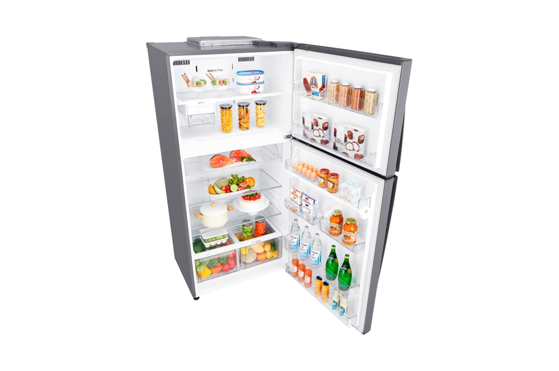 LG Hajm 592 l |  Yuqori muzlatgich kamerali LG sovutgich | Kulrang | DoorCooling⁺™ | Linear Inverter Compressor, GR-H802HMHZ, thumbnail 15