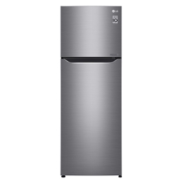 Hajm 312 l |  Yuqori muzlatgich kamerali LG sovutgich | Kulrang | DoorCooling+™ | Smart Inverter Compressor2