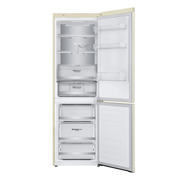 LG Hajm 341 l |  Pastki muzlatgich kamerali LG sovutgich | Qaymoq rang | DoorCooling+™ | Smart Inverter Compressor, GC-B459SEUM, GC-B459SEUM, thumbnail 3