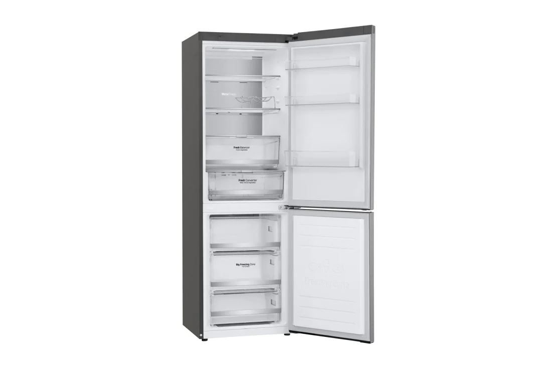 LG Hajm 341 l |  Pastki muzlatgich kamerali LG sovutgich | Kulrang | DoorCooling+™ | Smart Inverter Compressor, GC-B459SMUM, GC-B459SMUM, thumbnail 14