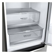 LG Hajm 341 l |  Pastki muzlatgich kamerali LG sovutgich | Kulrang | DoorCooling+™ | Smart Inverter Compressor, GC-B459SMUM, GC-B459SMUM, thumbnail 4
