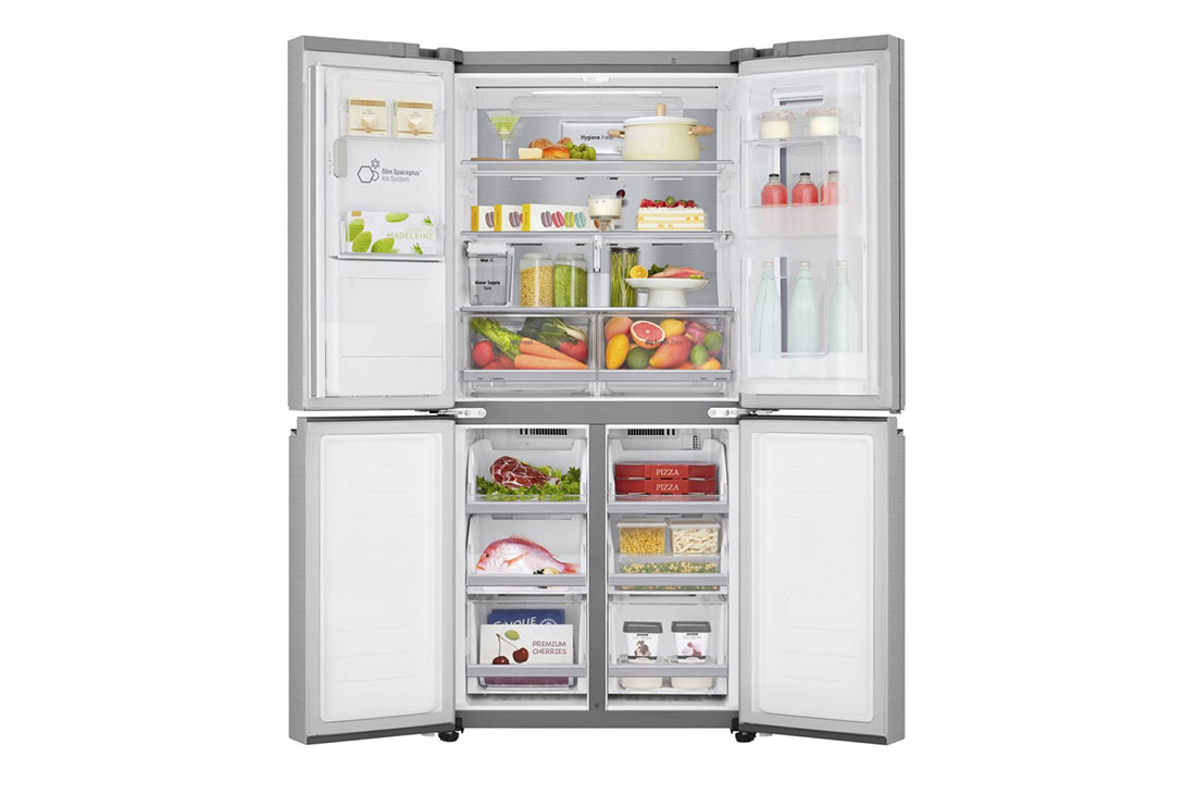 LG Hajm 422 l |  LG InstaView Door-in-Door sovutgich | Po'lat | DoorCooling⁺™ | LG sovutgich ThinQ | Linear Inverter Compressor, GC-X22FTALL, GC-X22FTALL, thumbnail 2