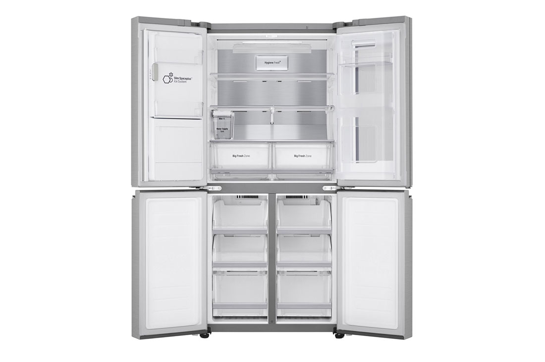 LG Hajm 422 l |  LG InstaView Door-in-Door sovutgich | Po'lat | DoorCooling⁺™ | LG sovutgich ThinQ | Linear Inverter Compressor, GC-X22FTALL, GC-X22FTALL, thumbnail 3