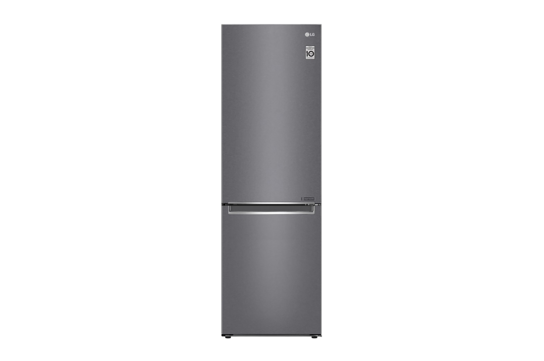 LG Hajm 341 l |  Pastki muzlatgich kamerali LG sovutgich | Kulrang | DoorCooling+™ | Smart Inverter Compressor, GC-B459SLCL