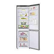 LG Hajm 341 l |  Pastki muzlatgich kamerali LG sovutgich | Kulrang | DoorCooling+™ | Smart Inverter Compressor, GC-B459SLCL, thumbnail 2